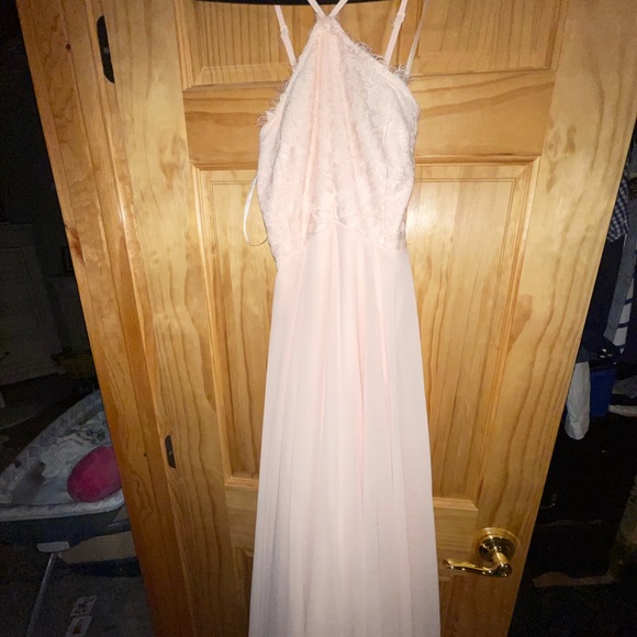 Size 4 light pink lulus dress - Picture 2 of 5